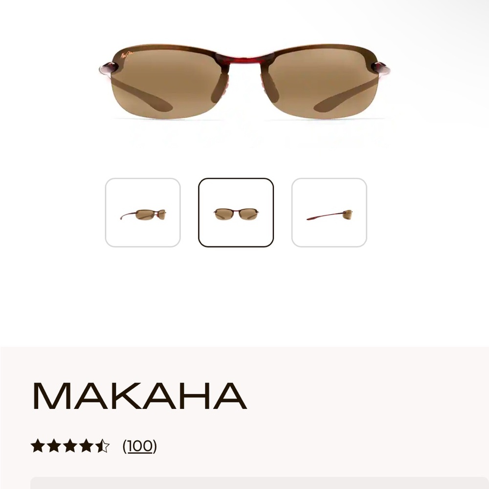 Makaha Maui Jim’s sport sunglasses